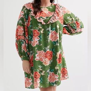 Farm for Anthropologie Elinor Tunic Dress